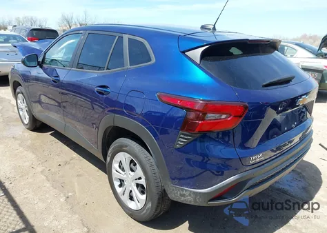 2024 Chevrolet Trax Fwd Sp z USA, uszkodzony, nr VIN KL77LFE23RC178576